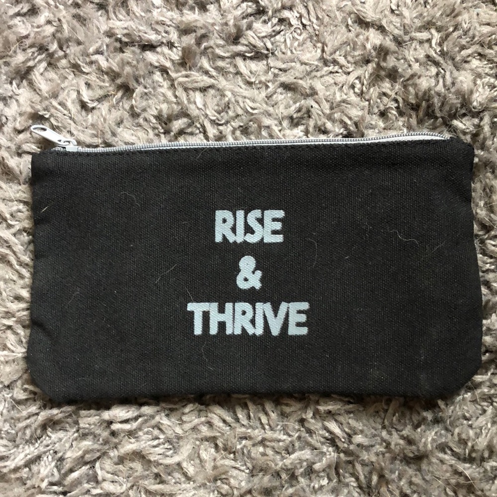 Rise & Thrive Makeup Travel Bag